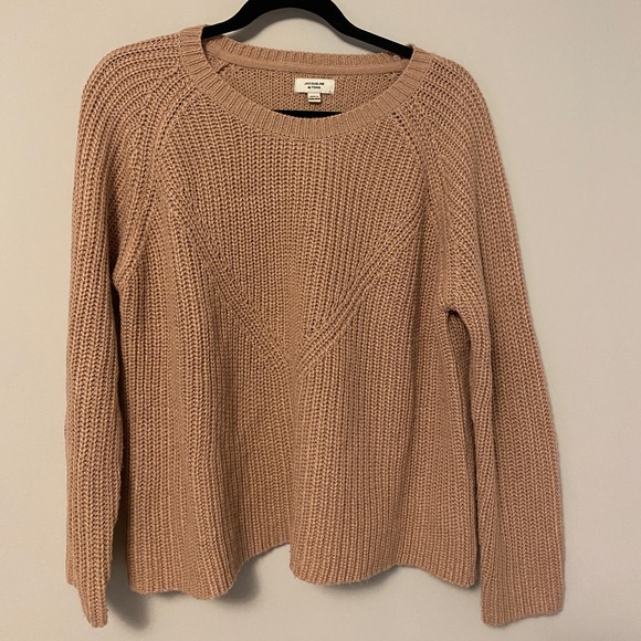 JACQUELINE de YONG Pale Pink Knit Sweater - Picture 2 of 5